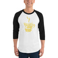 Men's 3/4th Sleeve Raglan T- Shirt - Herbal tea tastes better when its coffee