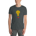 Men's Round Neck T Shirt - Coffee is always a good idea- bulb