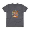 Men's V- Neck T Shirt - Onam- Celebration of Homecoming