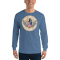 Men's Long Sleeve T-Shirt - Eagle Force Team- American War Story