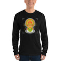 Unisex Long Sleeve T-shirt - Onam- Kathakali Mask