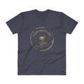 Men's V- Neck T Shirt - Good Morning- Drink Coffee
