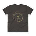 Men's V- Neck T Shirt - Good Morning- Drink Coffee