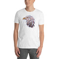 Men's Round Neck T Shirt - Eagle Doodle- Color