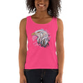 Women's Missy Fit Tank top - Eagle Doodle- Color