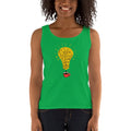 Women's Missy Fit Tank top - Coffee is always a good idea- bulb