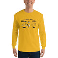 Men's Long Sleeve T-Shirt - Retro- for the Bearded Men only