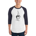 Men's 3/4th Sleeve Raglan T- Shirt - Good days start with coffee & you - mug