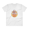 Men's V- Neck T Shirt - Narendra Modi- Raised Hands