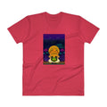 Men's V- Neck T Shirt - Onam- Dancers of Kerala