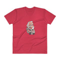Men's V- Neck T Shirt - Namo- Cartoon