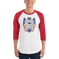 Men's 3/4th Sleeve Raglan T- Shirt - American Brand Fashion Design