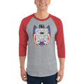 Men's 3/4th Sleeve Raglan T- Shirt - American Brand Fashion Design