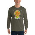 Men's Long Sleeve T-Shirt - Onam- Kathakali Mask