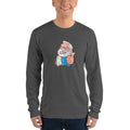 Unisex Long Sleeve T-shirt - Namo- Cartoon -Thumbs up