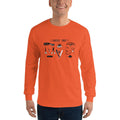 Men's Long Sleeve T-Shirt - Retro- for the Bearded Men only