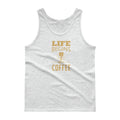 Men's Classic Tank Top - Life begins after coffee
