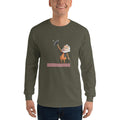 Men's Long Sleeve T-Shirt - Modi- Cartoon