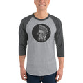 Men's 3/4th Sleeve Raglan T- Shirt - Warlord- Eagle