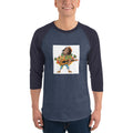 Men's 3/4th Sleeve Raglan T- Shirt - Ravishing Rockstar