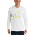Men's Long Sleeve T-Shirt - Hello Summer