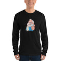 Unisex Long Sleeve T-shirt - Namo- Cartoon -Thumbs up
