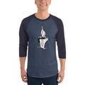 Men's 3/4th Sleeve Raglan T- Shirt - Good days start with coffee & you - mug
