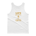 Men's Classic Tank Top - Life begins after coffee
