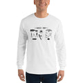 Men's Long Sleeve T-Shirt - Retro- for the Bearded Men only