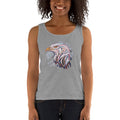 Women's Missy Fit Tank top - Eagle Doodle- Color
