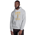 Unisex Hooded Sweatshirt - Life begins after coffee
