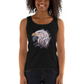 Women's Missy Fit Tank top - Eagle Doodle- Color