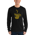 Unisex Long Sleeve T-shirt - Herbal tea tastes better when its coffee