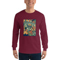 Men's Long Sleeve T-Shirt - Onam Graffiti