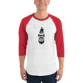 Men's 3/4th Sleeve Raglan T- Shirt - Feel Good Today