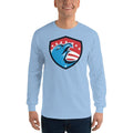 Men's Long Sleeve T-Shirt - Eagle & 7 stars