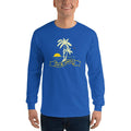 Men's Long Sleeve T-Shirt - Hello Summer
