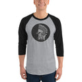 Men's 3/4th Sleeve Raglan T- Shirt - Warlord- Eagle