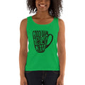 Women's Missy Fit Tank top - Good days start with coffee- coffee mug
