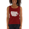 Women's Missy Fit Tank top - Good days start with coffee