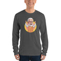 Unisex Long Sleeve T-shirt - Narendra Modi- Raised Hands
