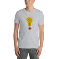 Men's Round Neck T Shirt - Coffee is always a good idea- bulb