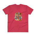 Men's V- Neck T Shirt - Onam- Celebration of Homecoming