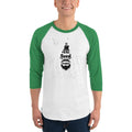 Men's 3/4th Sleeve Raglan T- Shirt - Feel Good Today