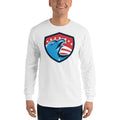 Men's Long Sleeve T-Shirt - Eagle & 7 stars