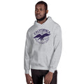 Unisex Hooded Sweatshirt - California- LA- Eagle