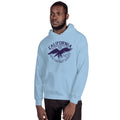 Unisex Hooded Sweatshirt - California- LA- Eagle