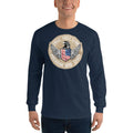 Men's Long Sleeve T-Shirt - Eagle Force Team- American War Story