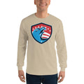 Men's Long Sleeve T-Shirt - Eagle & 7 stars
