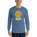 Men's Long Sleeve T-Shirt - Onam- Kathakali Mask